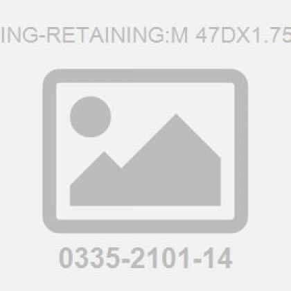 Ring-Retaining:M 47Dx1.75T